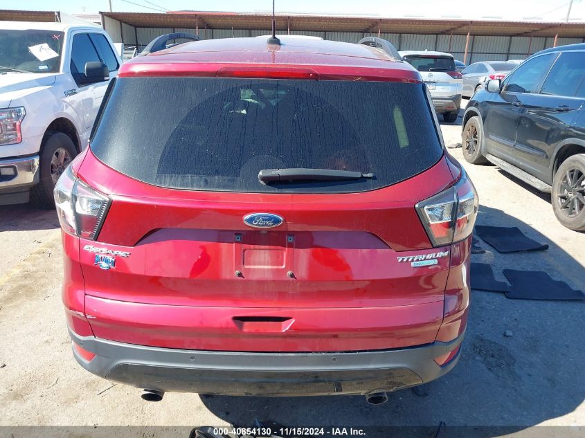 2017 Ford Escape Titanium VIN: 1FMCU0J92HUA93229 Lot: 40854130