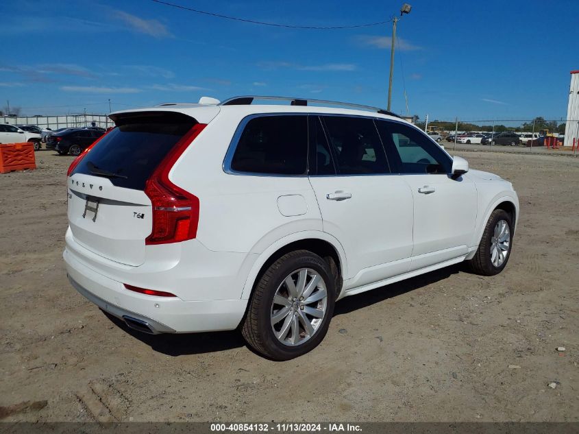 VIN YV4A22PK6G1053983 2016 Volvo XC90, T6 Momentum no.4