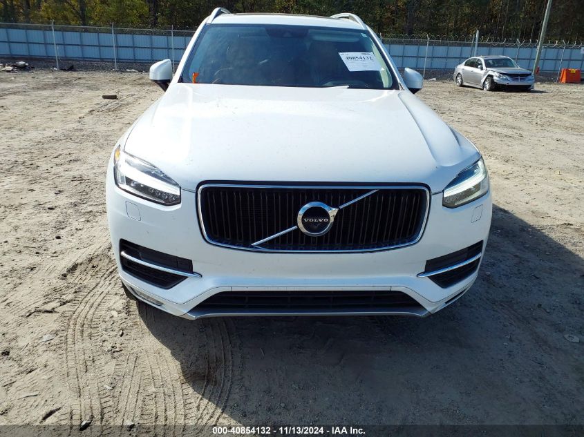 2016 Volvo Xc90 T6 Momentum VIN: YV4A22PK6G1053983 Lot: 40854132