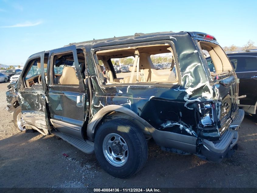 2002 Ford Excursion Limited VIN: 1FMNU42F82EB58008 Lot: 40854136