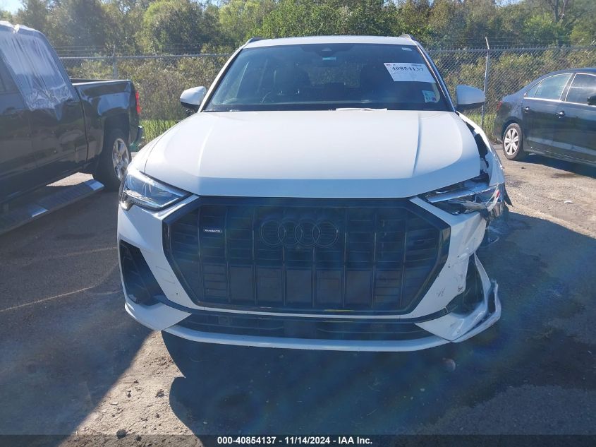 2022 Audi Q3 Premium Plus 45 Tfsi S Line Quattro Tiptronic VIN: WA1EECF31N1003978 Lot: 40854137