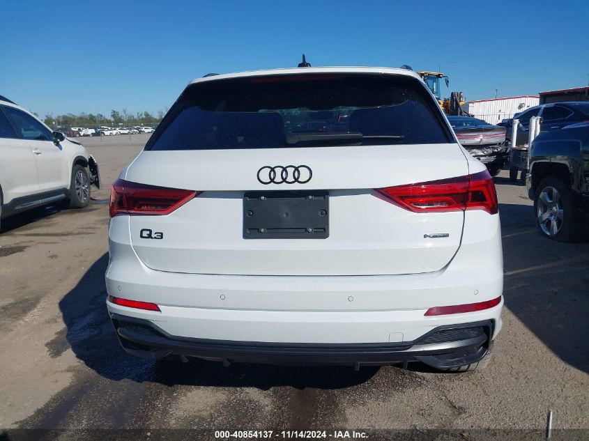 2022 Audi Q3 Premium Plus 45 Tfsi S Line Quattro Tiptronic VIN: WA1EECF31N1003978 Lot: 40854137