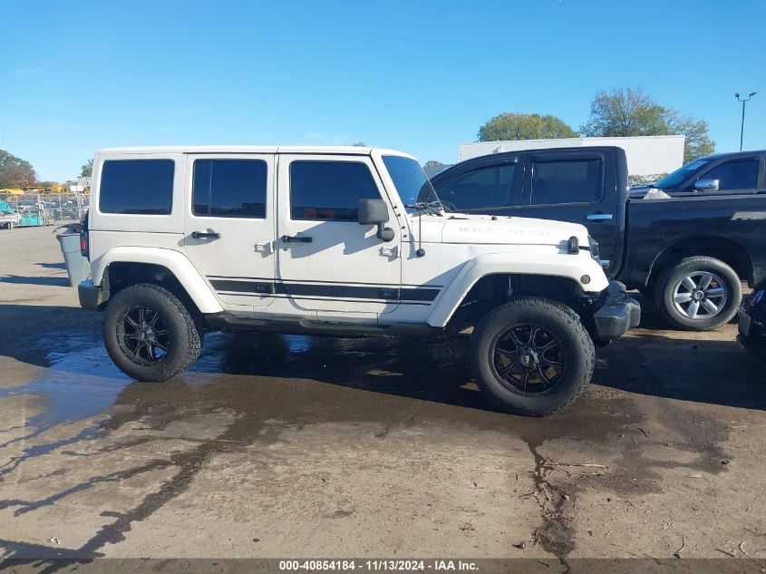 2016 Jeep Wrangler Unlimited Sport VIN: 1C4BJWDG7GL117986 Lot: 40854184