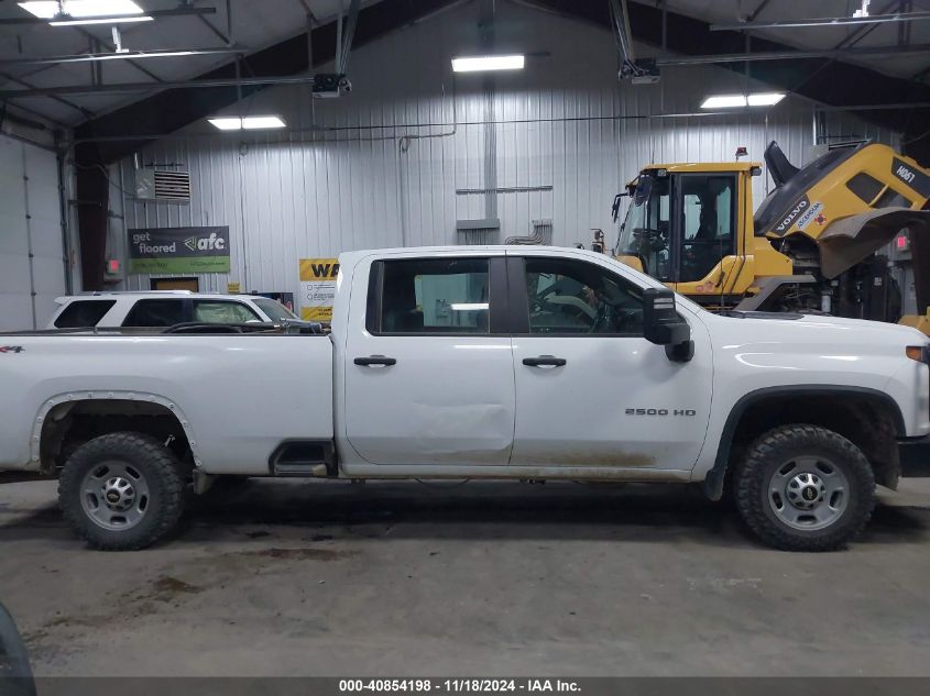 2022 Chevrolet Silverado 2500Hd 4Wd Long Bed Wt VIN: 1GC1YLE70NF225897 Lot: 40854198