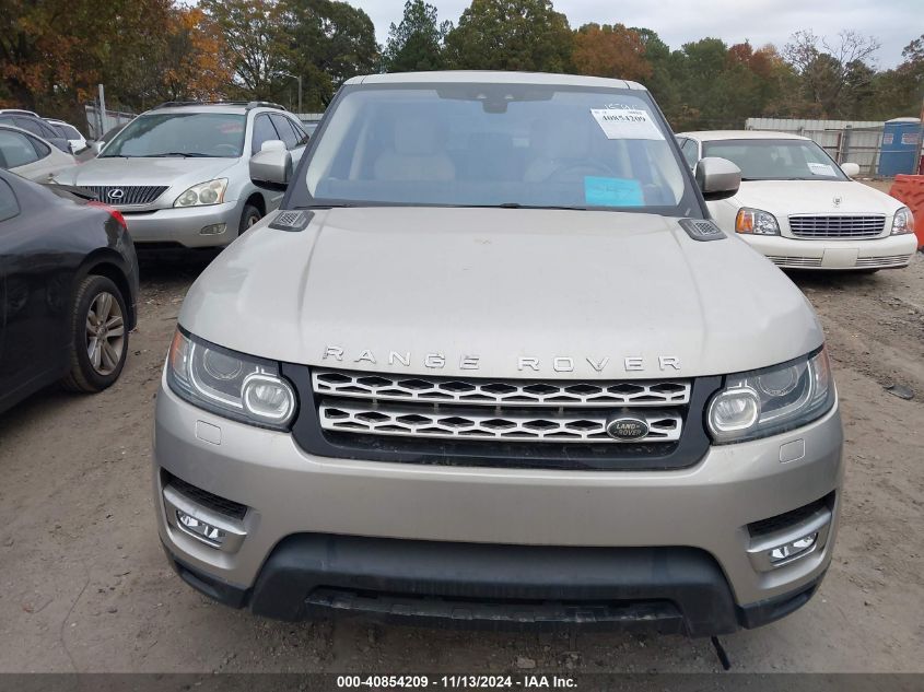 2017 Land Rover Range Rover Sport 3.0L V6 Supercharged Hse VIN: SALWR2FV9HA141596 Lot: 40854209