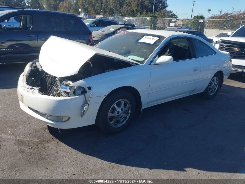 2002 Toyota Camry Solara Se VIN: 2T1CE22P22C017850 Lot: 40854229