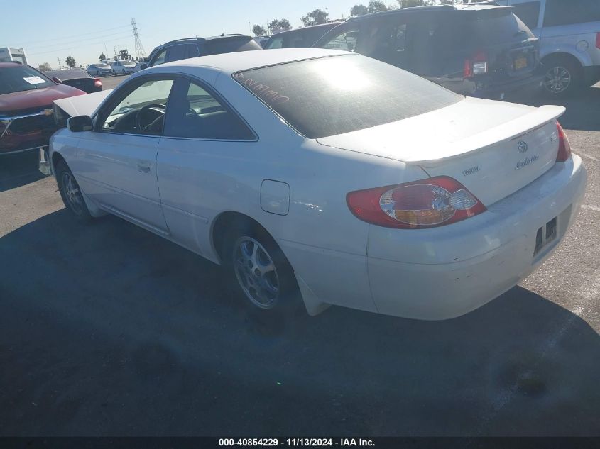 2002 Toyota Camry Solara Se VIN: 2T1CE22P22C017850 Lot: 40854229