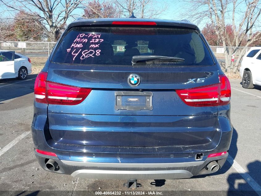 2016 BMW X5 xDrive35I VIN: 5UXKR0C54G0S84828 Lot: 40854232