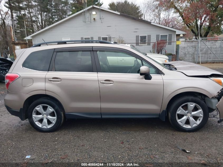 2015 Subaru Forester 2.5I Limited VIN: JF2SJAHC0FH560865 Lot: 40854244