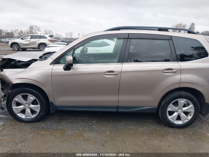 2015 Subaru Forester 2.5I Limited VIN: JF2SJAHC0FH560865 Lot: 40854244