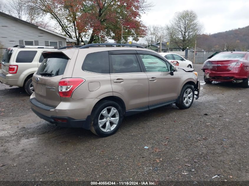 2015 Subaru Forester 2.5I Limited VIN: JF2SJAHC0FH560865 Lot: 40854244