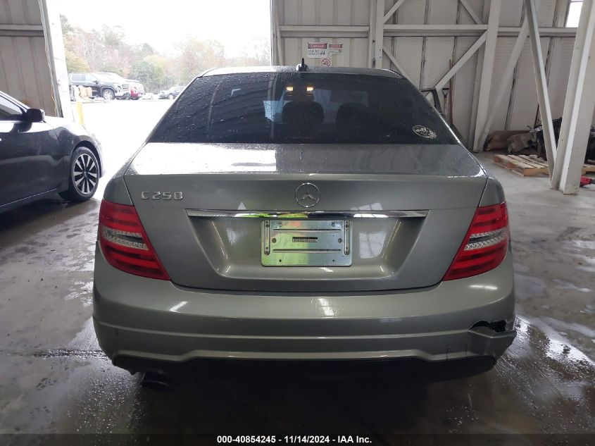 2013 Mercedes-Benz C 250 Luxury/Sport VIN: WDDGF4HB1DR295496 Lot: 40854245