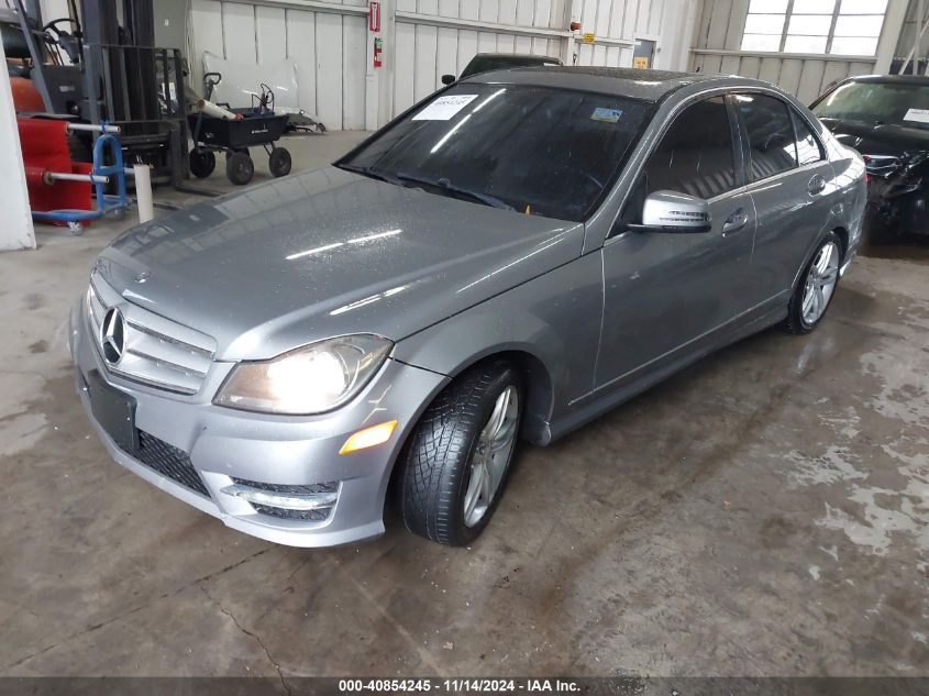 VIN WDDGF4HB1DR295496 2013 MERCEDES-BENZ C 250 no.2