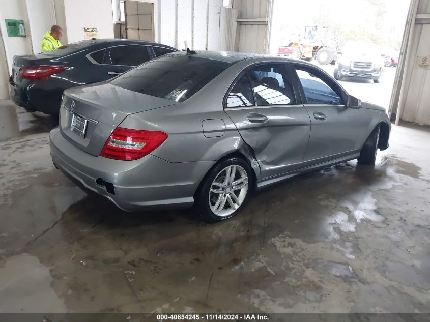 VIN WDDGF4HB1DR295496 2013 MERCEDES-BENZ C 250 no.4