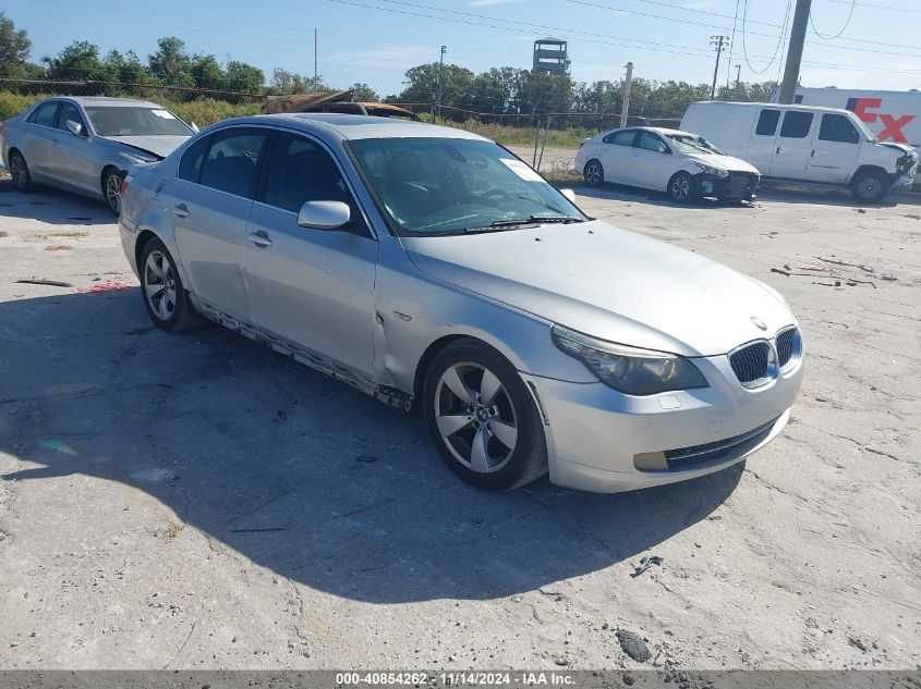 2008 BMW 528I I VIN: WBANU53508C114893 Lot: 40854262