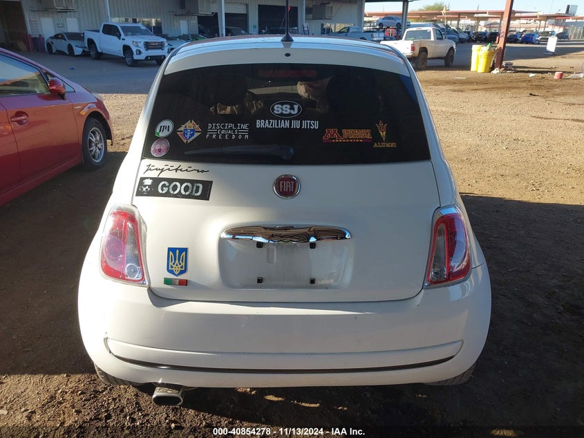 2015 FIAT 500 VIN: 3C3CFFAR7FT733478