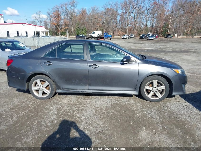 2014 Toyota Camry Se VIN: 4T1BF1FK4EU345999 Lot: 40854345