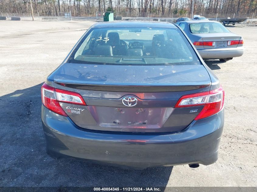 2014 Toyota Camry Se VIN: 4T1BF1FK4EU345999 Lot: 40854345