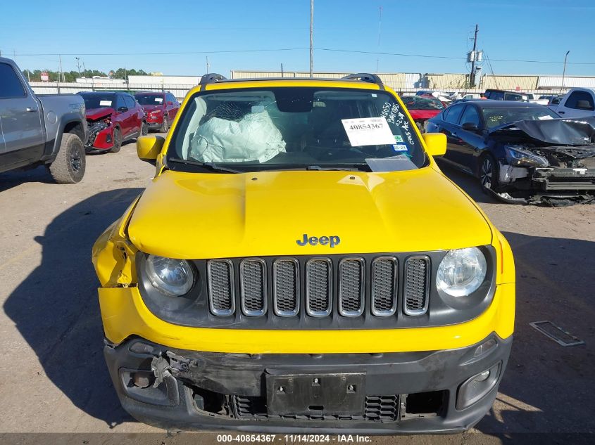 2018 Jeep Renegade Latitude Fwd VIN: ZACCJABB1JPH70945 Lot: 40854367