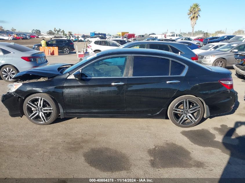 2017 Honda Accord Sport Se VIN: 1HGCR2F13HA140078 Lot: 40854378