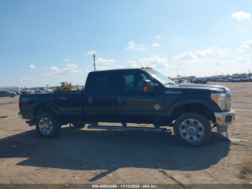 2012 Ford F-350 Lariat VIN: 1FT8W3BT9CEB58256 Lot: 40854386