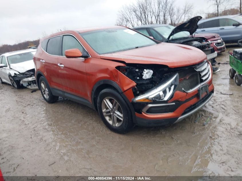 VIN 5XYZT3LB6JG512497 2018 Hyundai Santa Fe, Sport... no.1