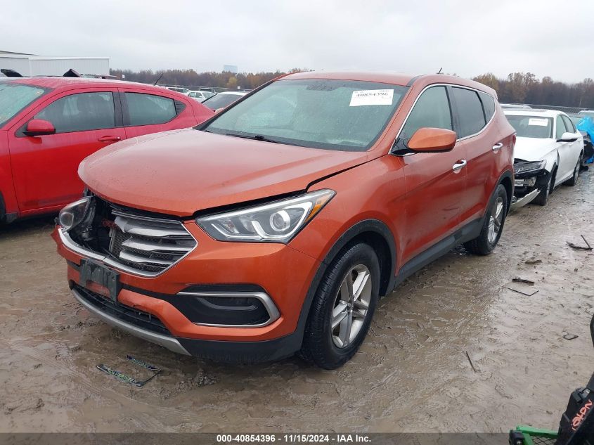 VIN 5XYZT3LB6JG512497 2018 Hyundai Santa Fe, Sport... no.2