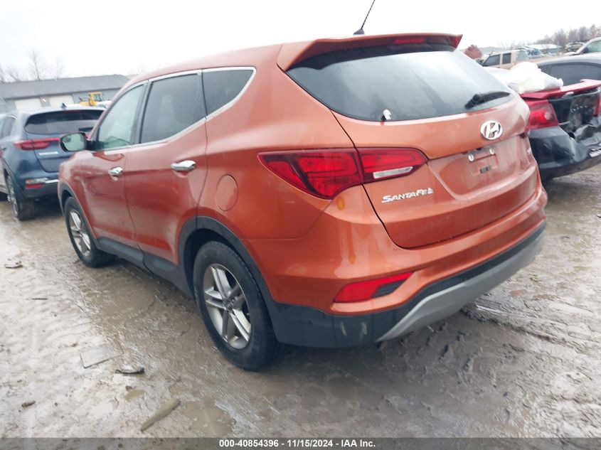 VIN 5XYZT3LB6JG512497 2018 Hyundai Santa Fe, Sport... no.3