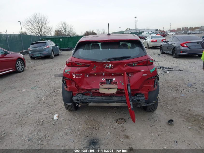 2019 Hyundai Kona Se VIN: KM8K1CAA2KU372378 Lot: 40854405