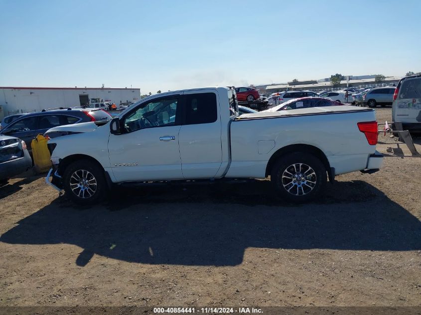 2021 Nissan Titan Sv 4X4 VIN: 1N6AA1CDXMN517592 Lot: 40854441