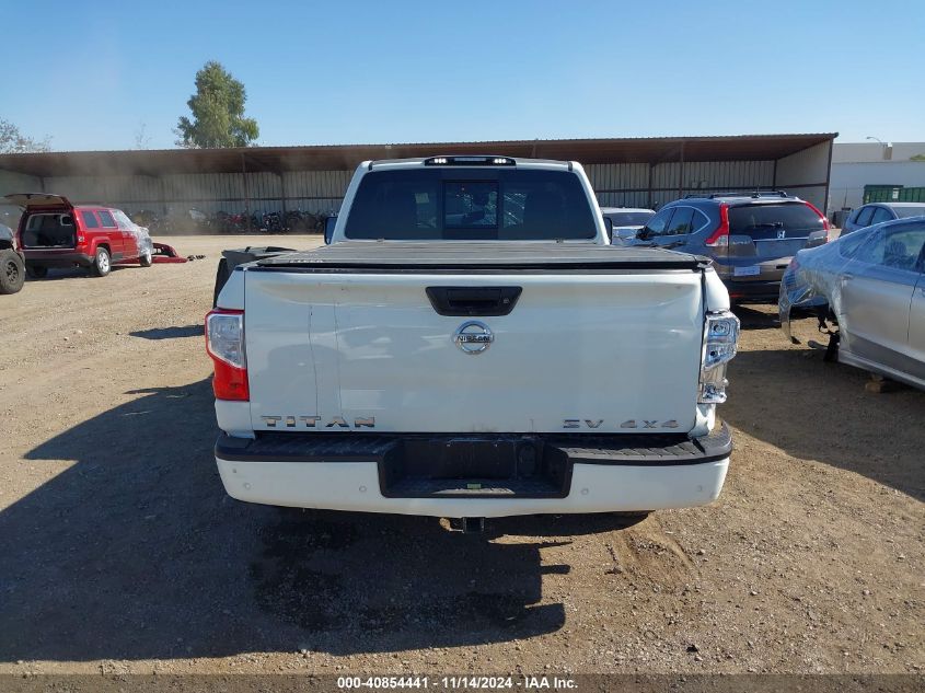 2021 Nissan Titan Sv 4X4 VIN: 1N6AA1CDXMN517592 Lot: 40854441