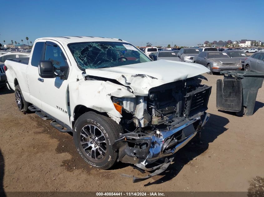 2021 Nissan Titan Sv 4X4 VIN: 1N6AA1CDXMN517592 Lot: 40854441