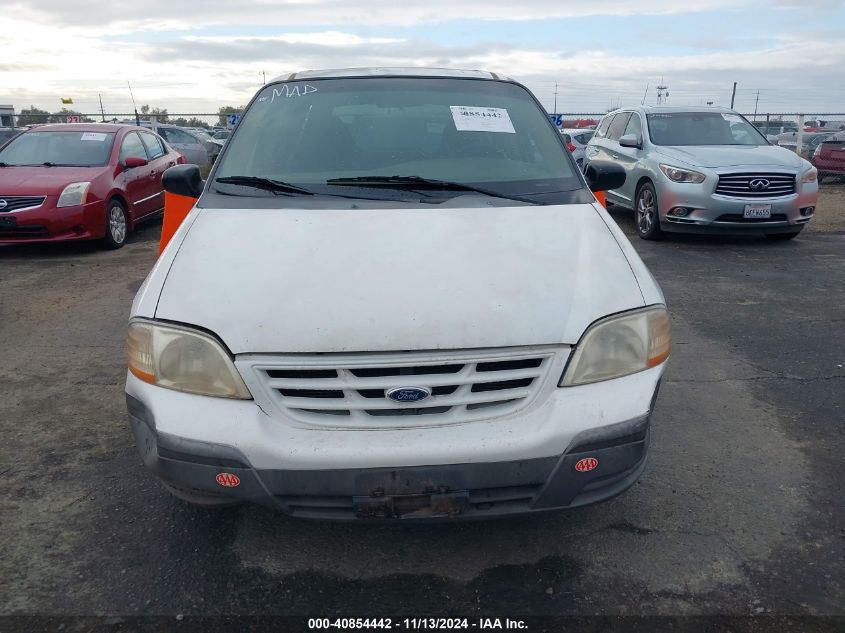 1999 Ford Windstar Standard VIN: 2FTZA54U6XBB69432 Lot: 40854442