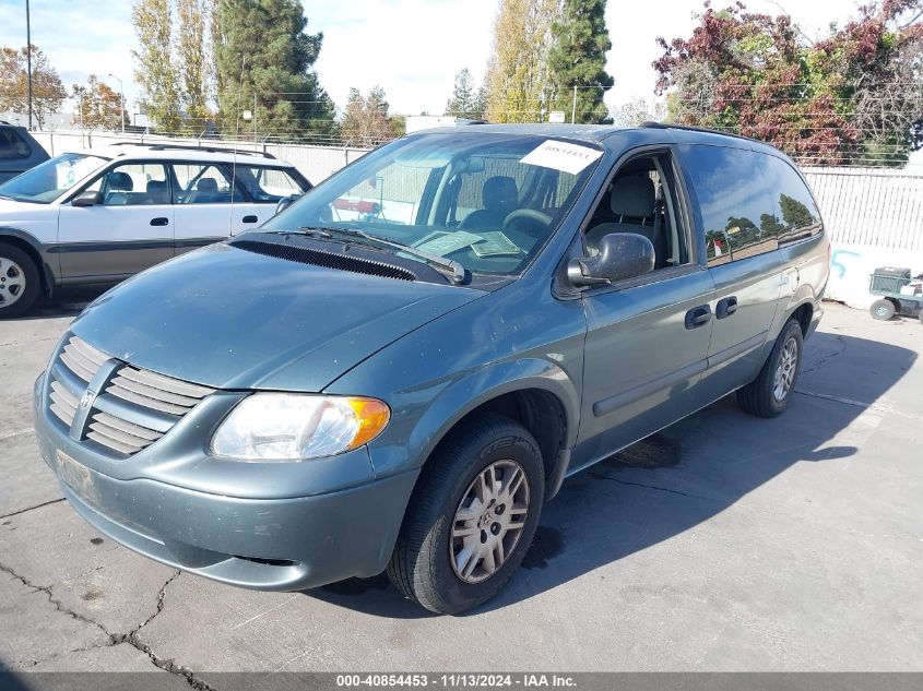 2005 Dodge Grand Caravan Se VIN: 1D4GP24R25B397403 Lot: 40854453