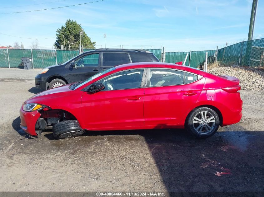 2018 Hyundai Elantra Sel VIN: 5NPD84LF2JH330356 Lot: 40854466