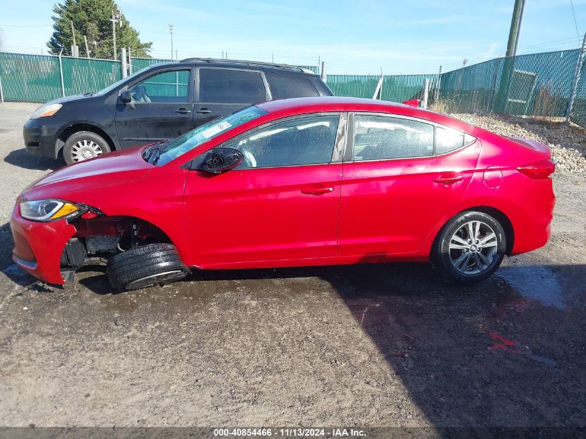 2018 Hyundai Elantra Sel VIN: 5NPD84LF2JH330356 Lot: 40854466