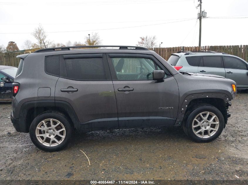 2019 Jeep Renegade Latitude 4X4 VIN: ZACNJBBB4KPJ77318 Lot: 40854467