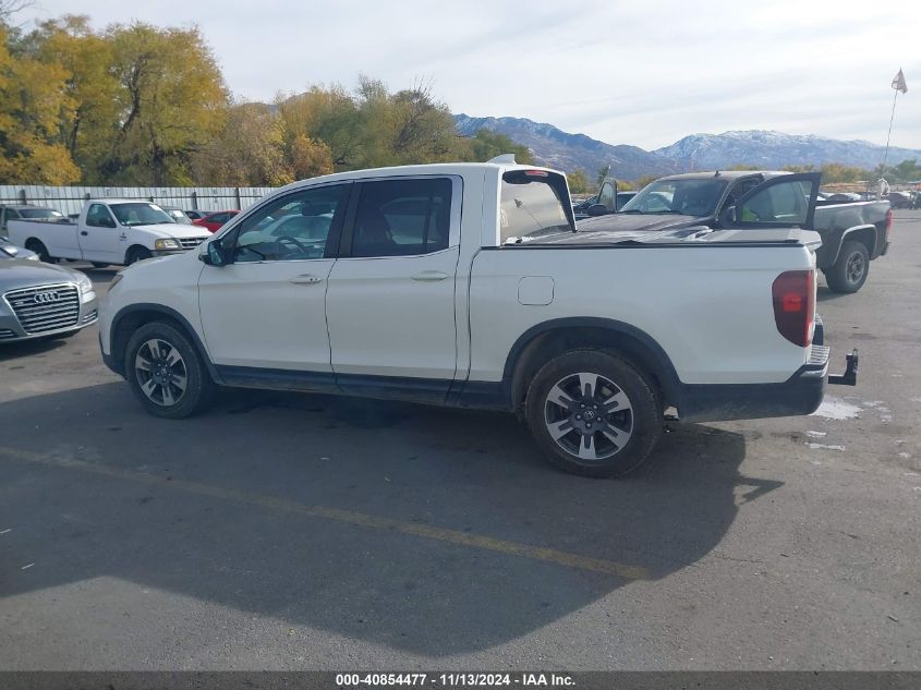 2018 Honda Ridgeline Rtl-T VIN: 5FPYK3F65JB014304 Lot: 40854477