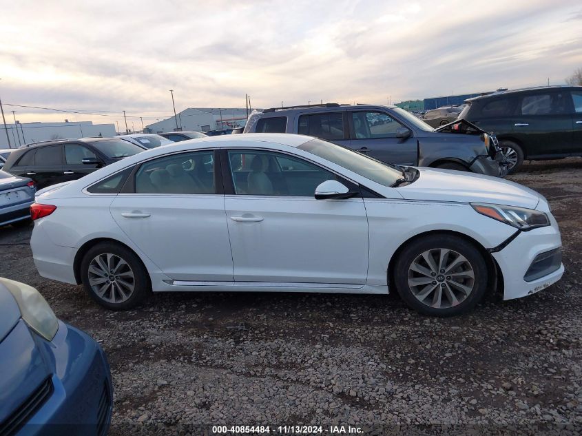 2015 Hyundai Sonata Sport VIN: 5NPE34AFXFH032361 Lot: 40854484