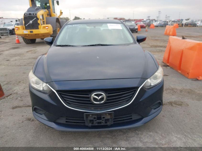 2016 Mazda Mazda6 I Sport VIN: JM1GJ1U5XG1446183 Lot: 40854508