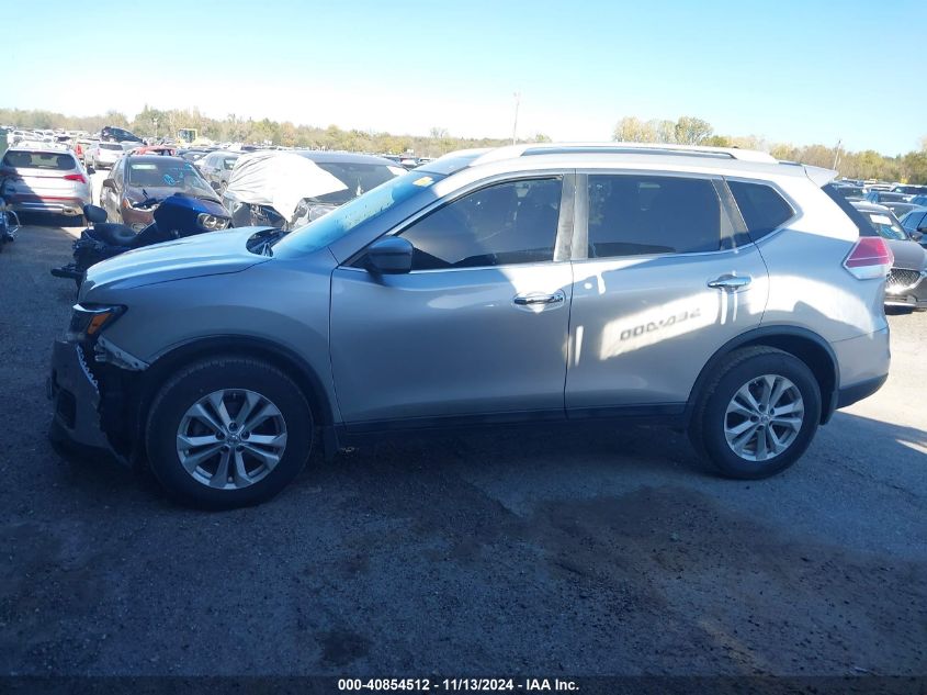 2016 Nissan Rogue Sv VIN: 5N1AT2MTXGC771100 Lot: 40854512