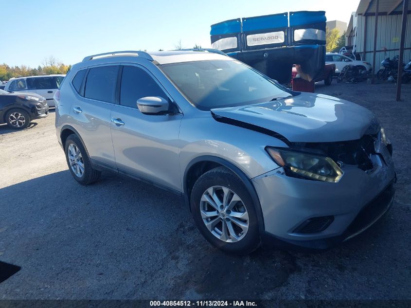 VIN 5N1AT2MTXGC771100 2016 Nissan Rogue, SV no.1