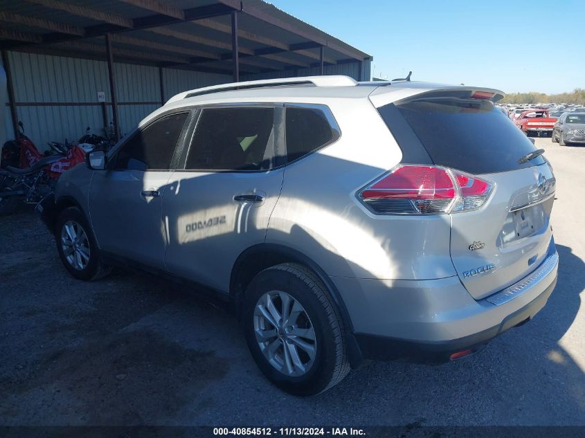 VIN 5N1AT2MTXGC771100 2016 Nissan Rogue, SV no.3