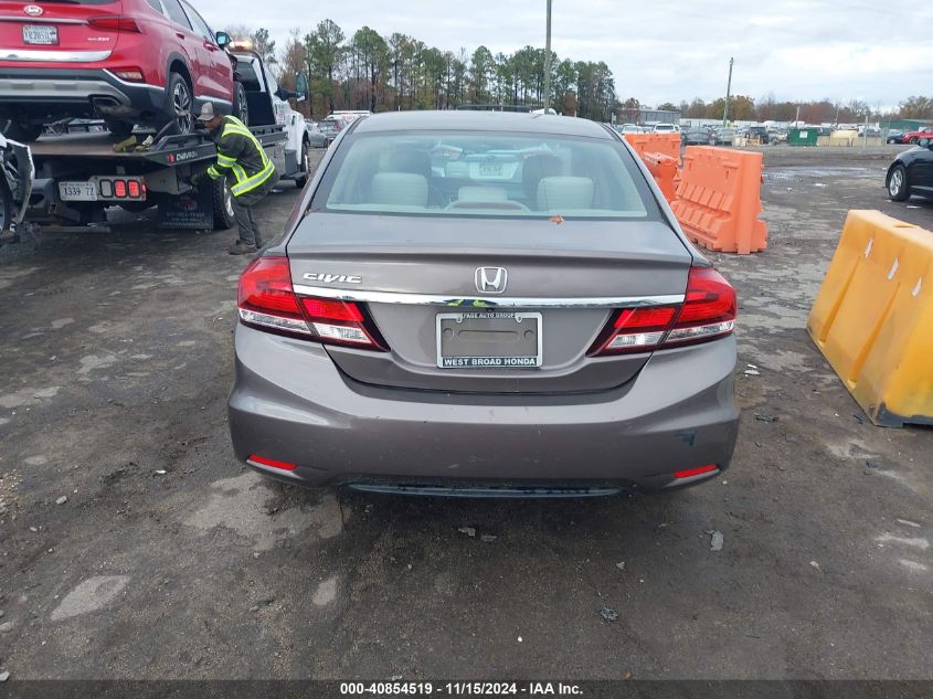 2015 Honda Civic Lx VIN: 19XFB2F58FE055668 Lot: 40854519