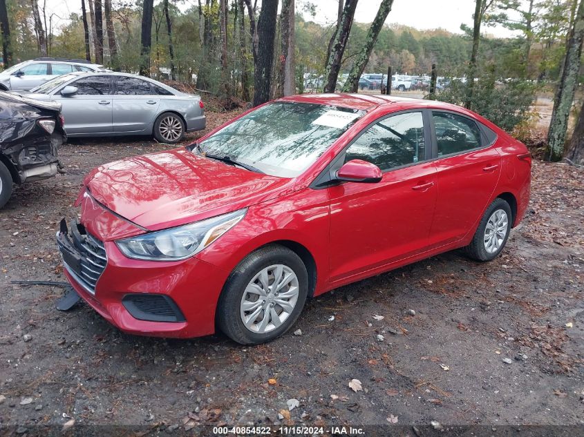 2020 Hyundai Accent Se VIN: 3KPC24A6XLE106467 Lot: 40854522