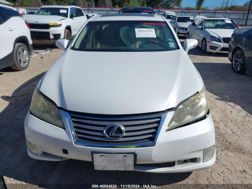 2012 Lexus Es 350 VIN: JTHBK1EG6C2504753 Lot: 40854530