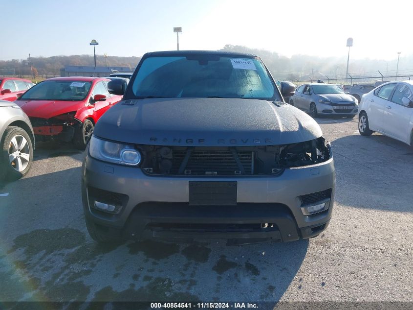 2015 Land Rover Range Rover Sport 3.0L V6 Supercharged Hse VIN: SALWR2VF3FA612794 Lot: 40854541