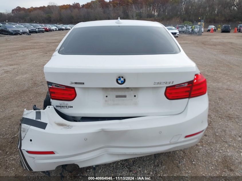 2015 BMW 328I xDrive VIN: WBA3B3G50FNT18493 Lot: 40854545