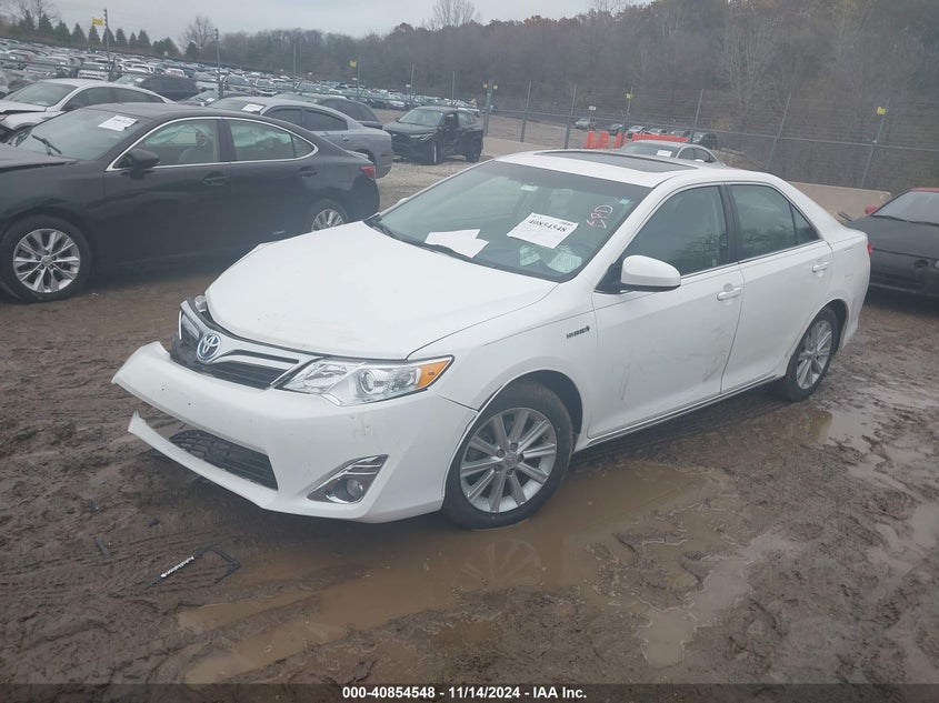 2014 TOYOTA CAMRY HYBRID XLE - 4T1BD1FK0EU115964