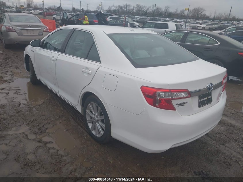 2014 TOYOTA CAMRY HYBRID XLE - 4T1BD1FK0EU115964